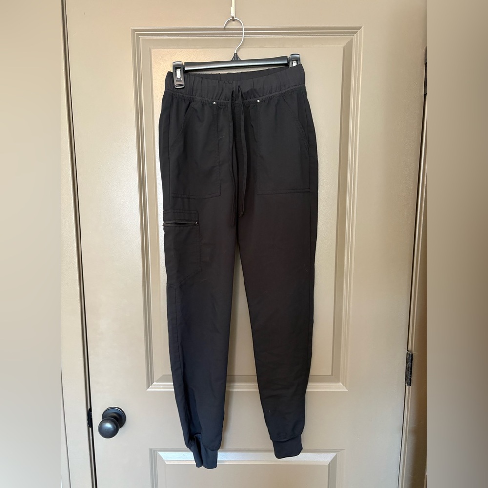 Scrubstar Women's Black Jogger Scrub Pants